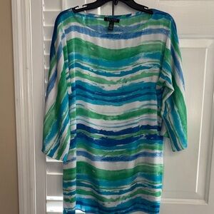 Lauren Ralph Lauren Multicolor Striped Blouse